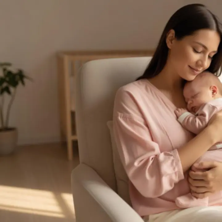 Édesanya és újszülött kötődése, tavaszi harmónia kollekció