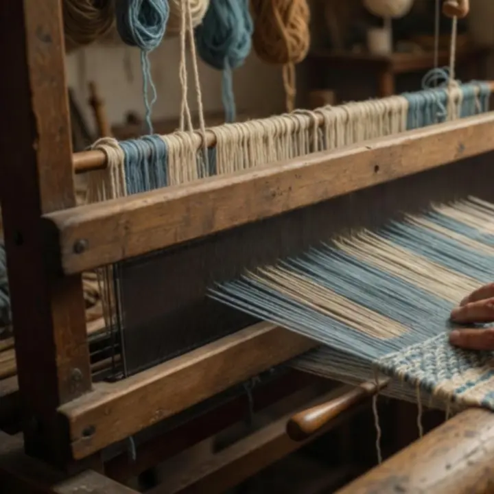Kézműves textilgyártás folyamata